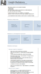 Mobile Screenshot of insight-mediations.com